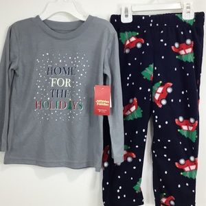 Home for the Holiday Toddler 2 Pc. Pajamas 3T NEW